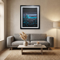 Surreal Night Landscape / Wanderlust Art|UV frame
